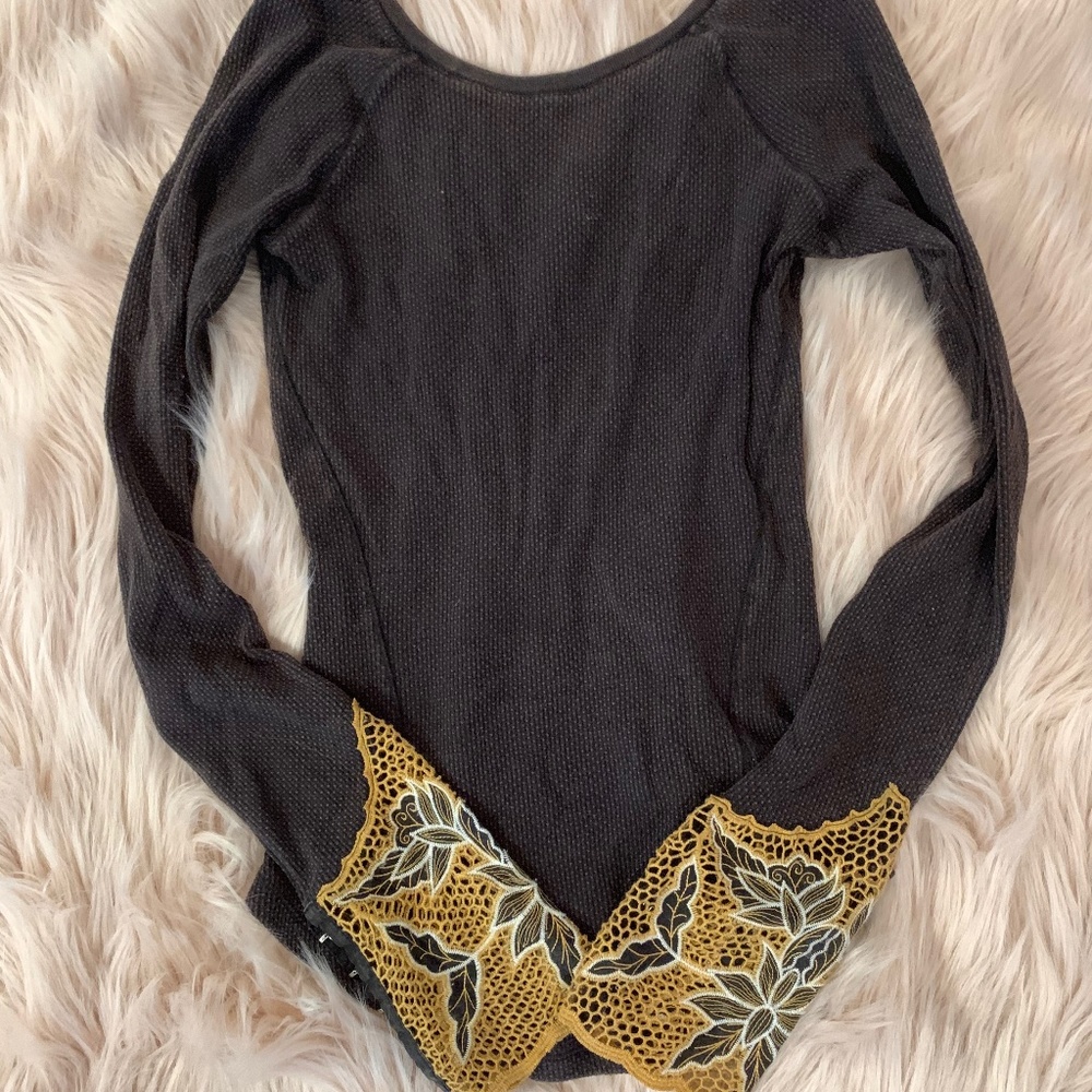 Free People Long Sleeve Shirt
